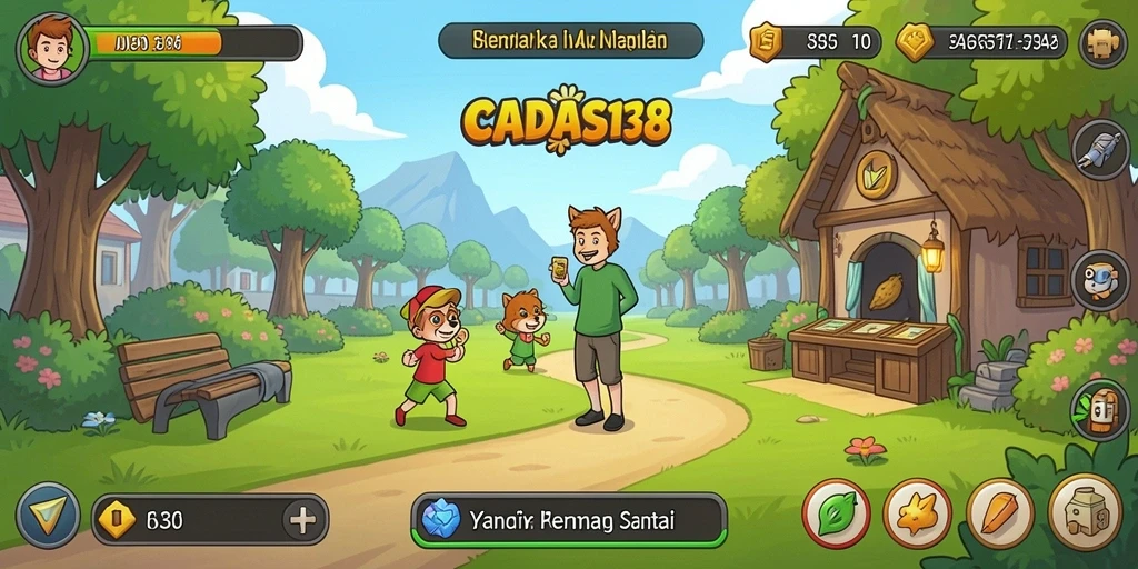 Tampilan gameplay menarik dari CADAS138, penuh aksi dan strategi.