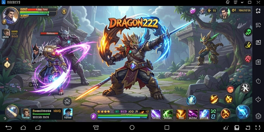 Tampilan utama DRAGON222 menampilkan antarmuka intuitif untuk manajemen tugas.