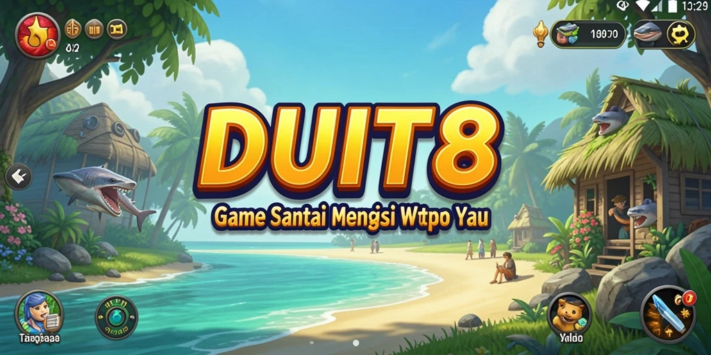Tampilan gameplay <strong>DUIT8</strong> yang cerah dan menarik.