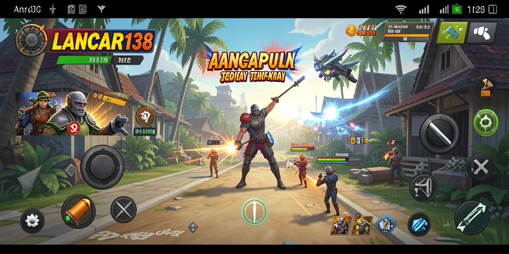 Screenshot utama LANCAR138 menampilkan antarmuka aplikasi Utility yang bersih dan terorganisir.