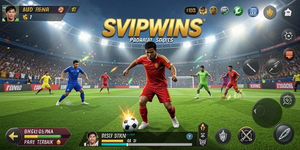 Tampilan permainan SVIPWINS yang seru dan interaktif di dunia olahraga.